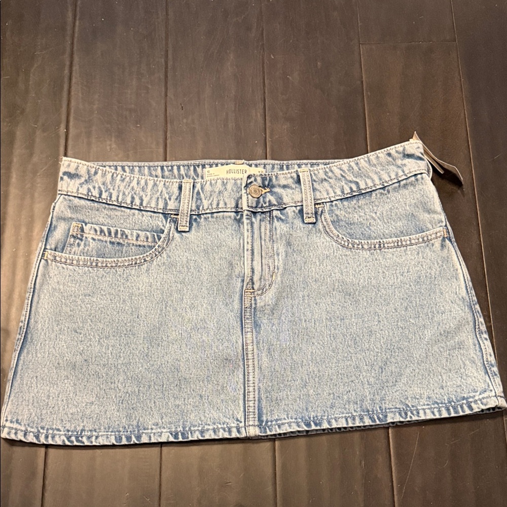 Hollister Denim Mini Skirt